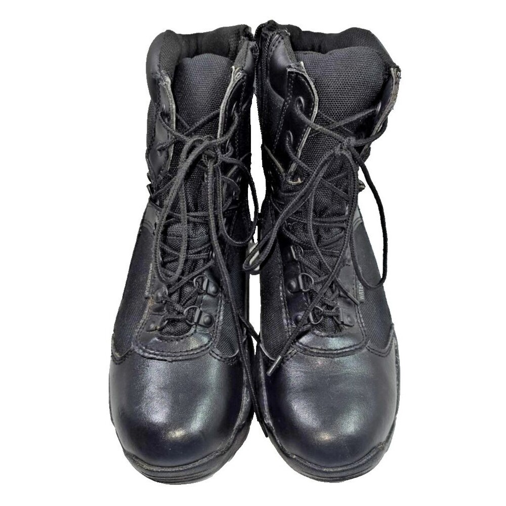 Herman Survivors Commander Mens Size 7.5 Black Leather Waterproof Military Boots